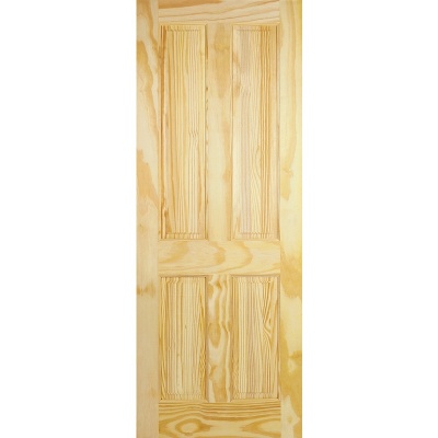 Internal Clear Pine 4 Panel Door