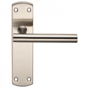 Steelworx Residential T Bar Lever Door Handle on Various Backplates