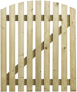 Wicket Curve Top Gate