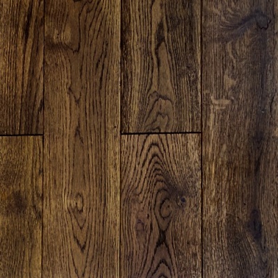 125mm x 18/5 Engineered Oak Flooring Wheat Brushed & Lacquered