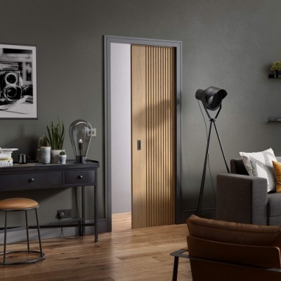 Single Pocket Door