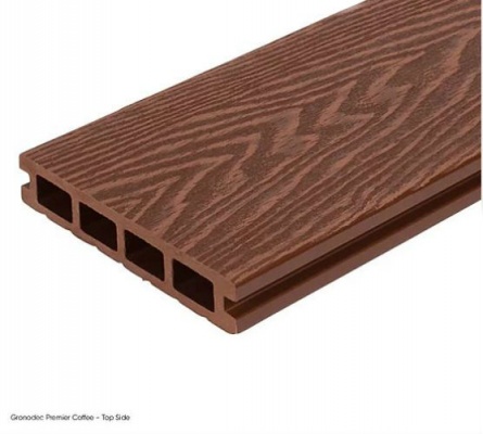 Gronodec Premier Composite Decking Board 3.6m - Coffee