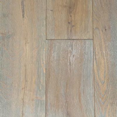 180mm x 20/6 Engineered Oak Flooring Grey - Deep Brushed and Handscraped