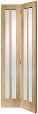 Internal Oak Worcester Bi-Fold Glazed Door (78'' x 30'')