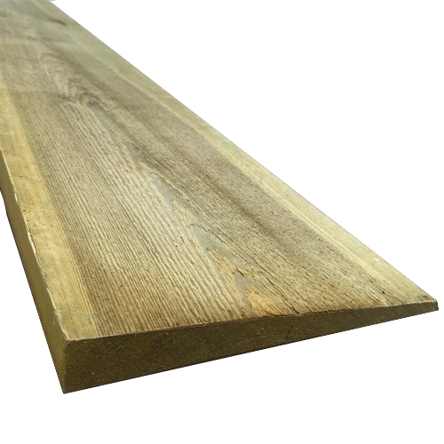 175mm x 32mm (170mm x 24mm) Green Treated Featherboard - up to 3m