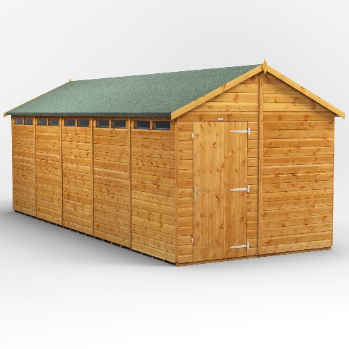 Power Apex Security Shed 20x8