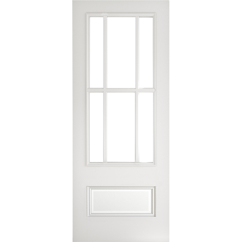 Internal Primed White Canterbury Bevelled Glazed Door Atlantic Timber