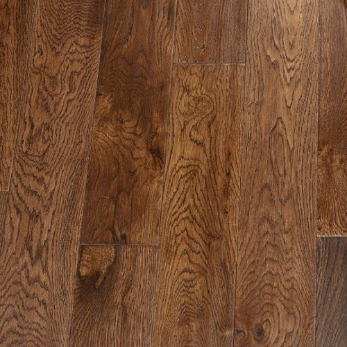Coffee Handscraped Oak Solid Wood Flooring - Atlantic Timber