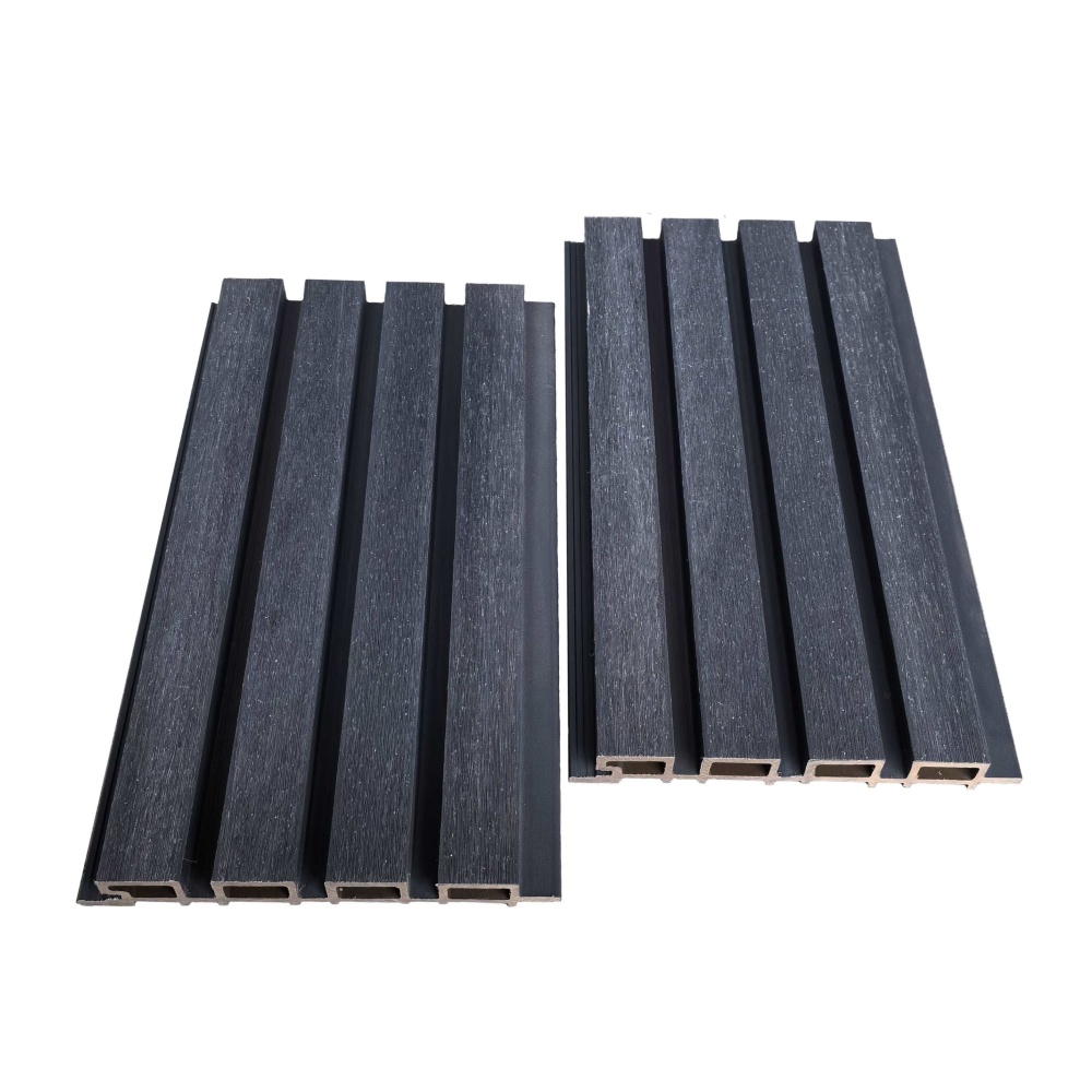 Easy Slatted Composite Cladding - Antracite - Atlantic Timber