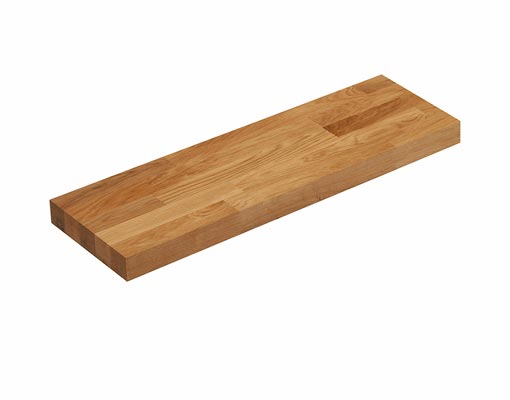 Pre Oiled Solid Oak Floating Shelf Kit, How To Build Oak Floating Shelves
