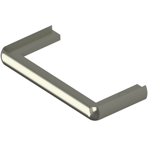 Brushed Nickel Half Newel Trim Atlantic Timber