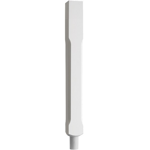 Benchmark White Primed Stop Chamfered Spigot Newel Atlantic Timber