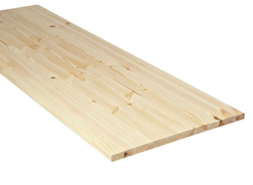 Solid Pine Furniture Board 18mm, Unfinished Shelving Boards