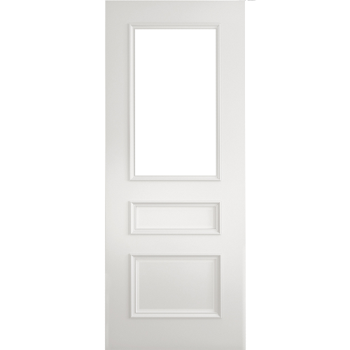 Internal Primed White Windsor Clear Bevelled Glazed Door Atlantic Timber