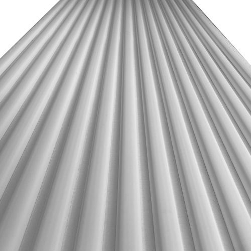 Acoustic Wooden Slat Panels White Curve Atlantic Timber