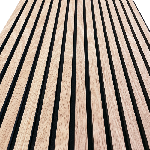 Acoustic Wooden Slat Panel - Natural Oak. Acoustic Panels - Atlantic Timber