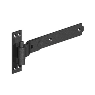 Gatemate Cranked Band & Hook on Plate 16'' 400mm
