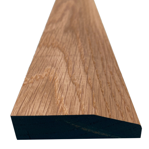 Solid Oak Architrave Chamfered & Rounded 70mm x 20mm x 2.4m Atlantic