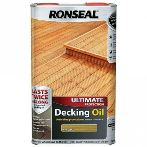 Ronseal Ultimate Protection Decking Oil Atlantic Timber