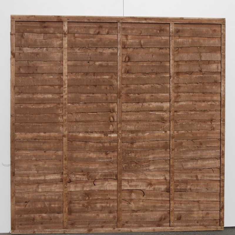 Waney Fence Panel