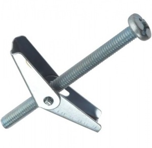 M6 x 50mm Spring Toggle Zinc Plated