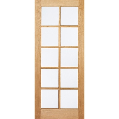 Internal Oak SA Glazed Door