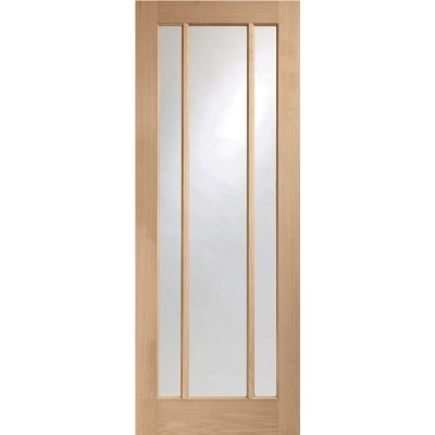 Internal Pre-Finished Oak Worcester Glazed Door