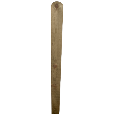 Rounded Top Treated Fence Palings - Atlantic Timber