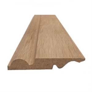 Solid Oak Reversible Skirting Board Torus/Ogee Pattern 125mm x 25mm x 3m