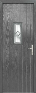 External Composite Speedwell Grey Door Set