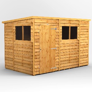 Power Overlap Pent Shed 10x6