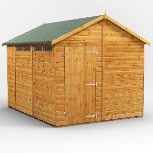 Power Apex Security Shed 10x8