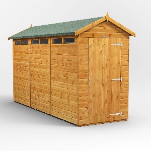Power Apex Security Shed 12x4