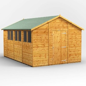 Power Apex Shed 14x10