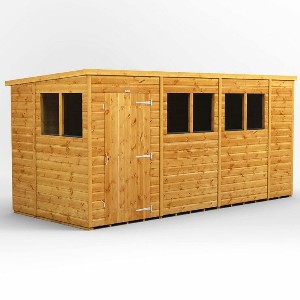 Power Pent Shed 14x6