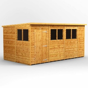 Power Pent Shed 14x8