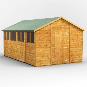 Power Apex Shed 16x10