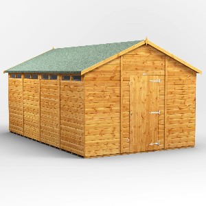 Power Apex Security Shed 16x10