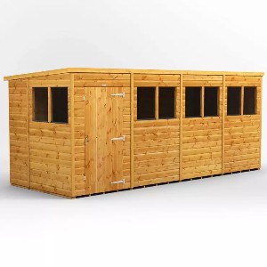 Power Pent Shed 16x6