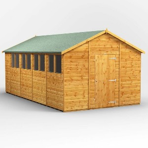 Power Apex Shed 18x10