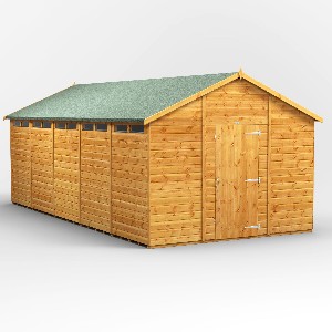 Power Apex Security Shed 20x10