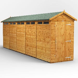 Power Apex Security Shed 20x4