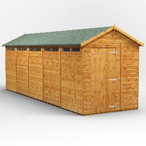 Power Apex Security Shed 20x6