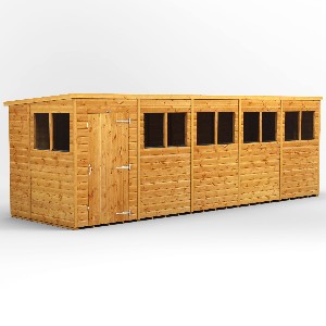 Power Pent Shed 20x6