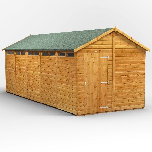 Power Apex Security Shed 20x8