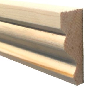 Ogee Architrave Pine 44mm x 19mm x 2.1m