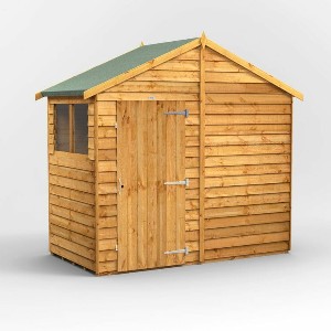 Power Overlap Apex Shed 4x8
