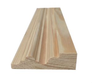 Victorian Style Architrave Pine 75mm x 25mm x 2.1m