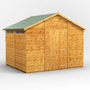 Power Apex Security Shed 8x10
