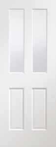 Internal Pre-Finished White Malton Glazed Door (78'' x 30'')